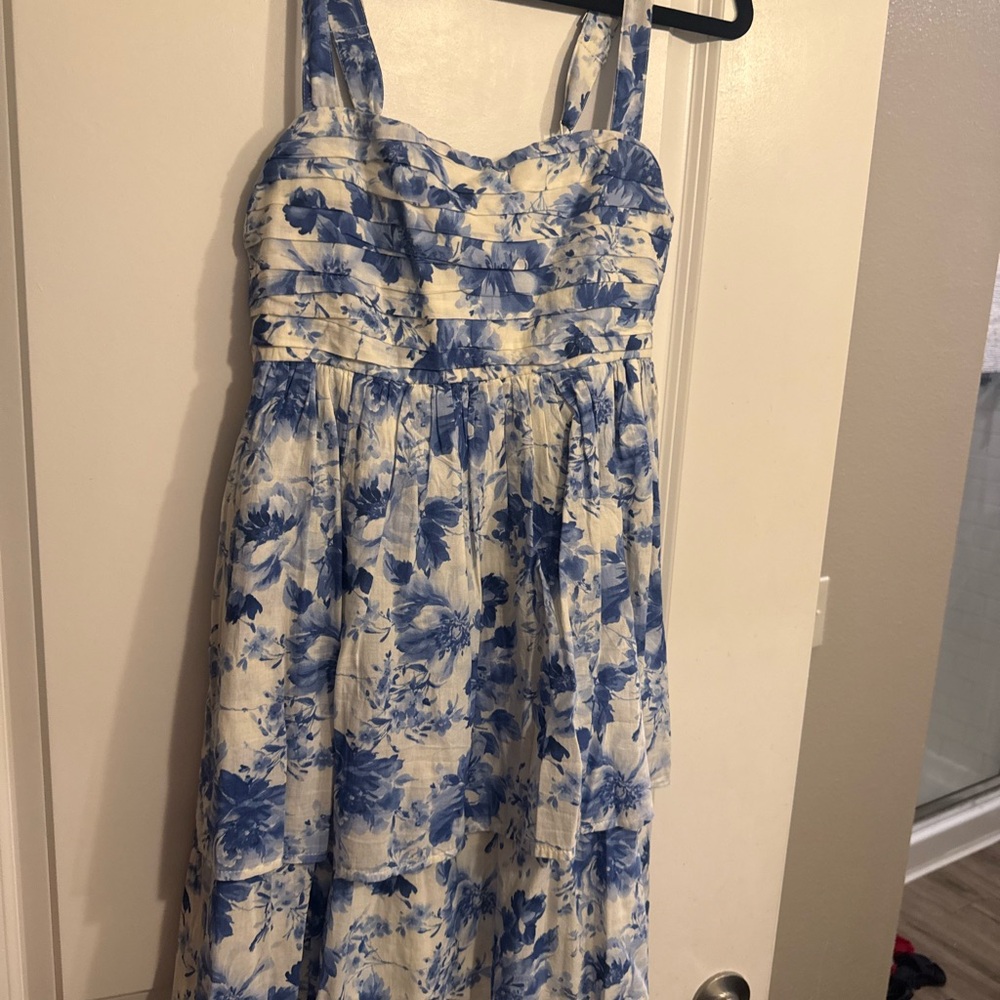 Abercrombie Blue Floral Size M Dress